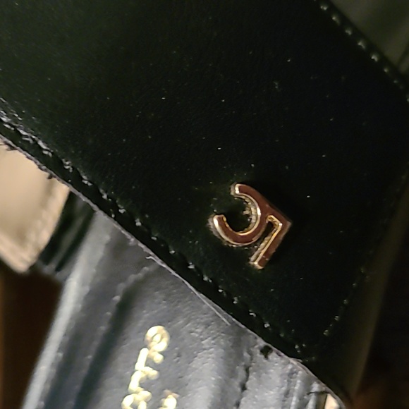 LIZ CLAIBORNE WOMEN'S BLACK DRESS SANDALS SIZE 7 - Picture 6 of 15